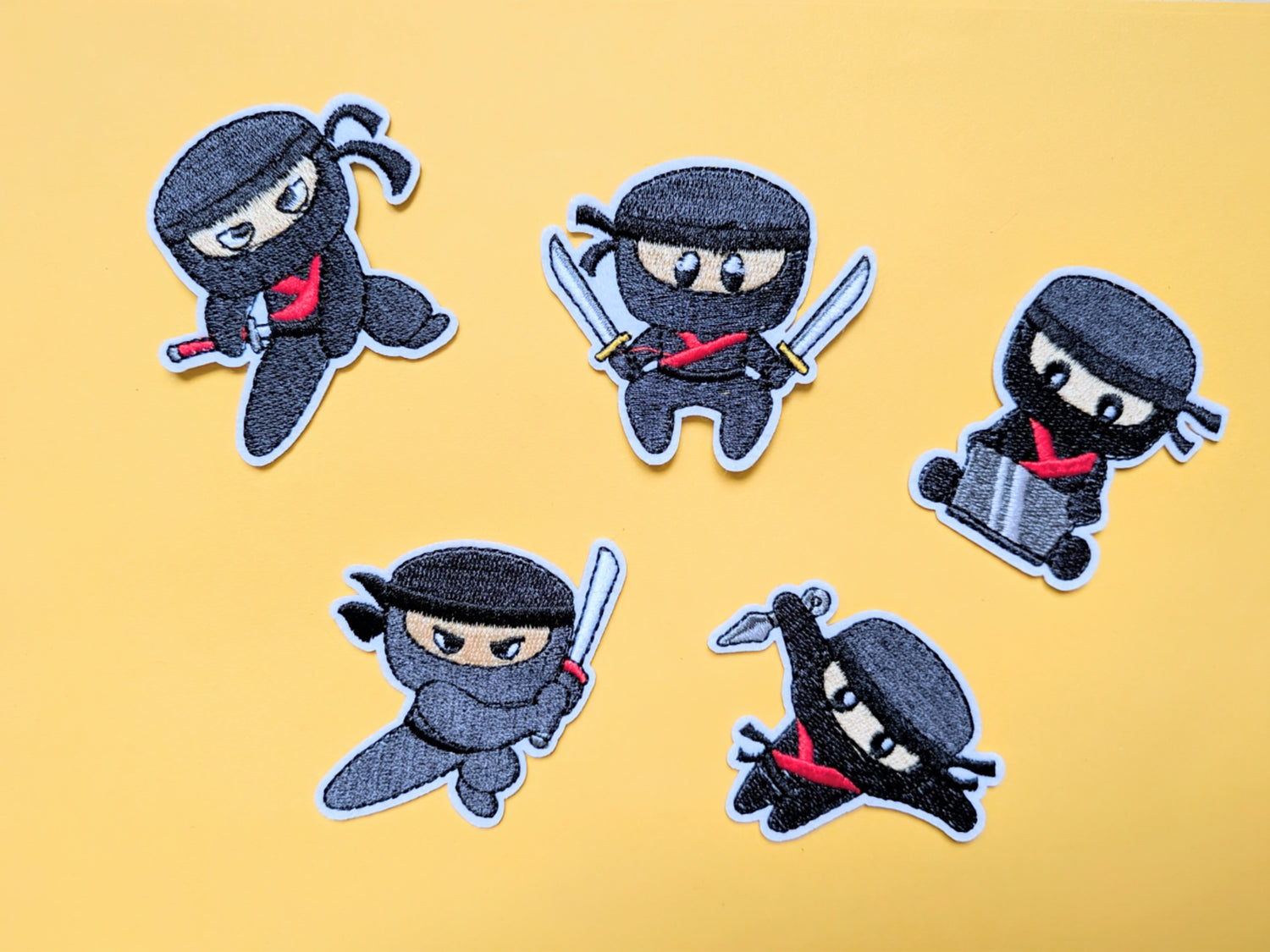 Little Ninjas patch – random ultra limited edition – T is for Teddie